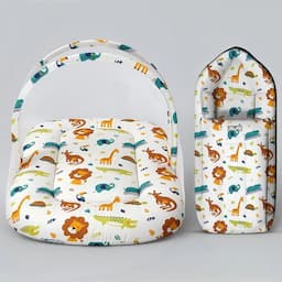 Sleeping Bag + Bed with Mosquito Net (Combo)