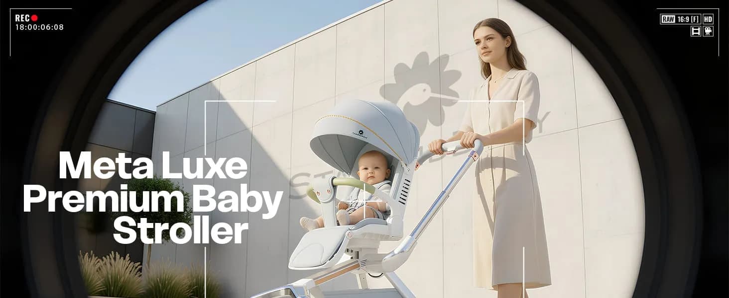 Meta Luxe Baby Stroller Aplus