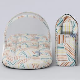 Sleeping Bag + Bed with Mosquito Net (Combo)