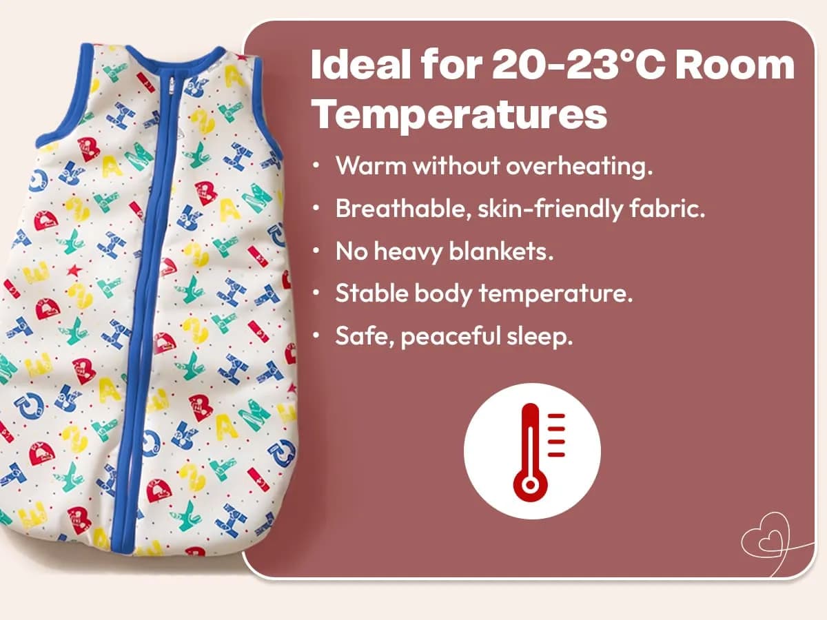 Sleeping Sack For Baby 100% Pure Cotton Baby Sleep Bag