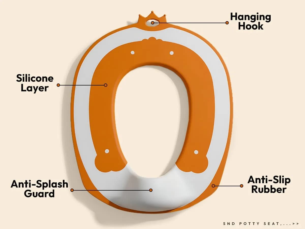 potty seat torange
