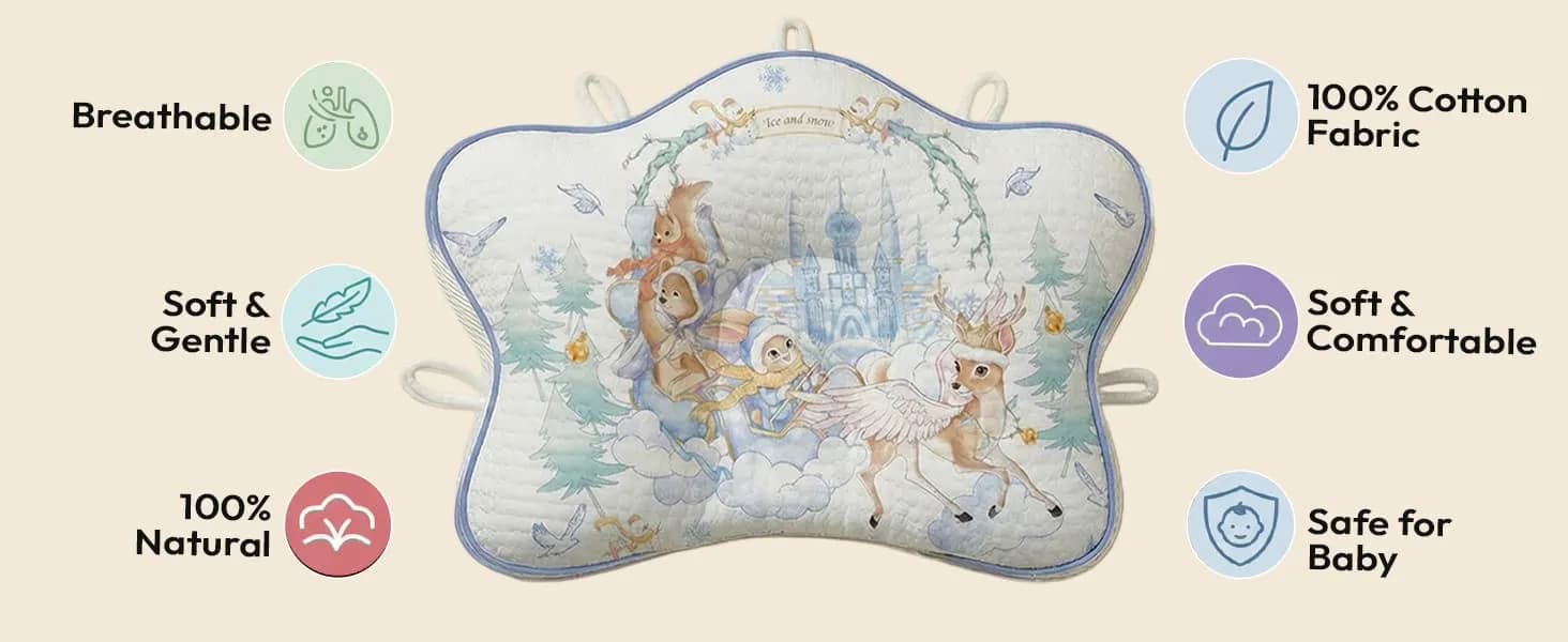 Starfish Baby Pillow