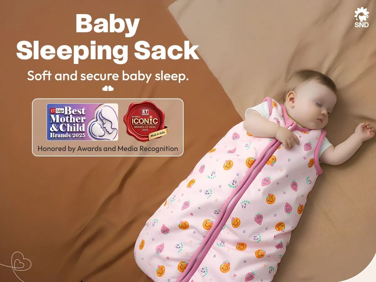 Sleeping Sack For Baby 100% Pure Cotton Baby Sleep Bag Sleeping Sack For Baby 100% Pure Cotton Baby Sleep Bag