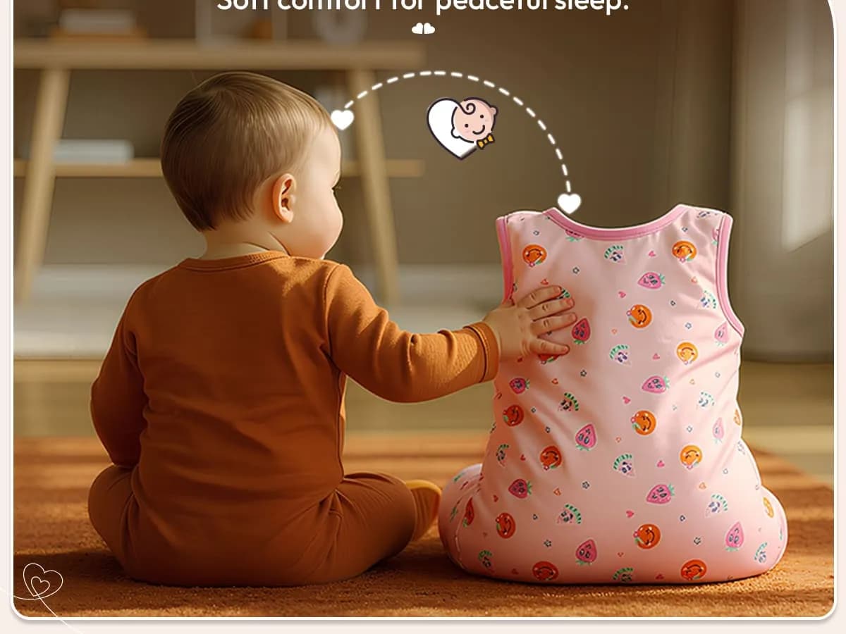 Sleeping Sack For Baby 100% Pure Cotton Baby Sleep Bag Sleeping Sack For Baby 100% Pure Cotton Baby Sleep Bag