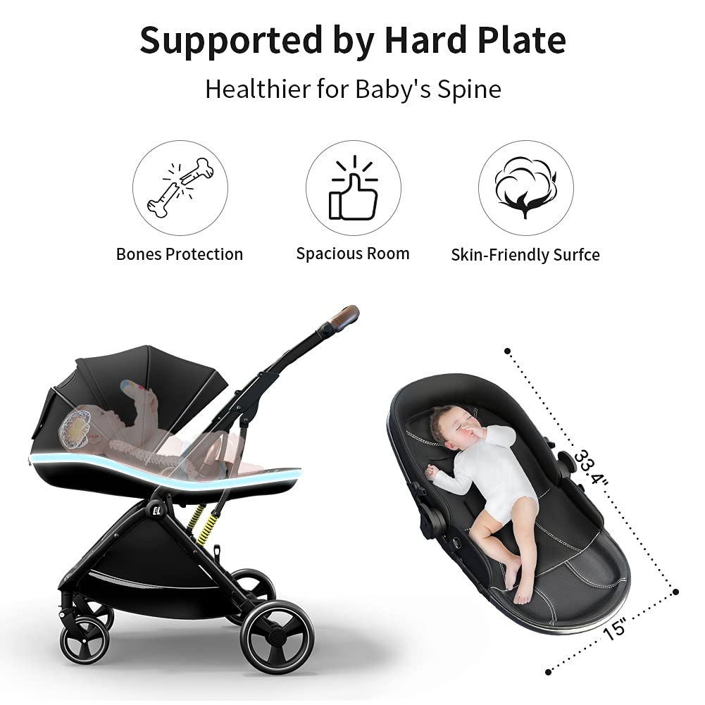 A compact and versatile travel stroller designed for children aged 0 to 5 years, perfect for family adventures.