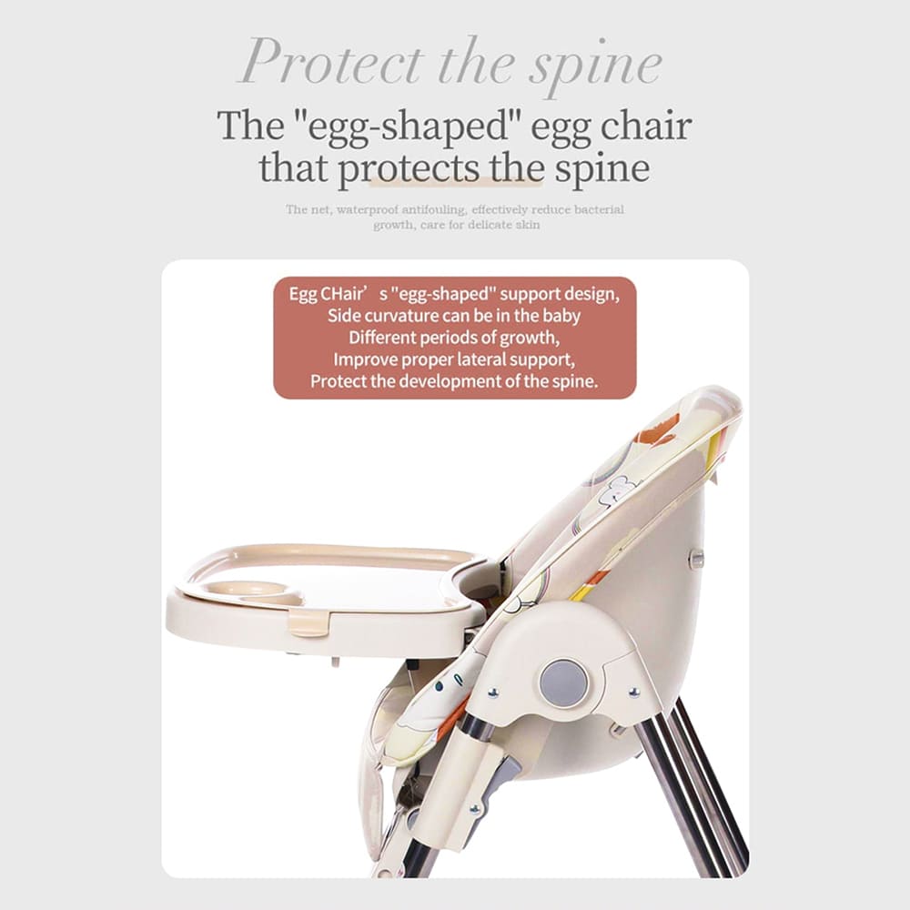 Baby Chair with Adjustable Height for Growing Babies