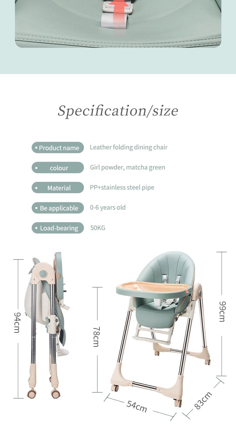 Portable Baby Booster Seat for On-The-Go