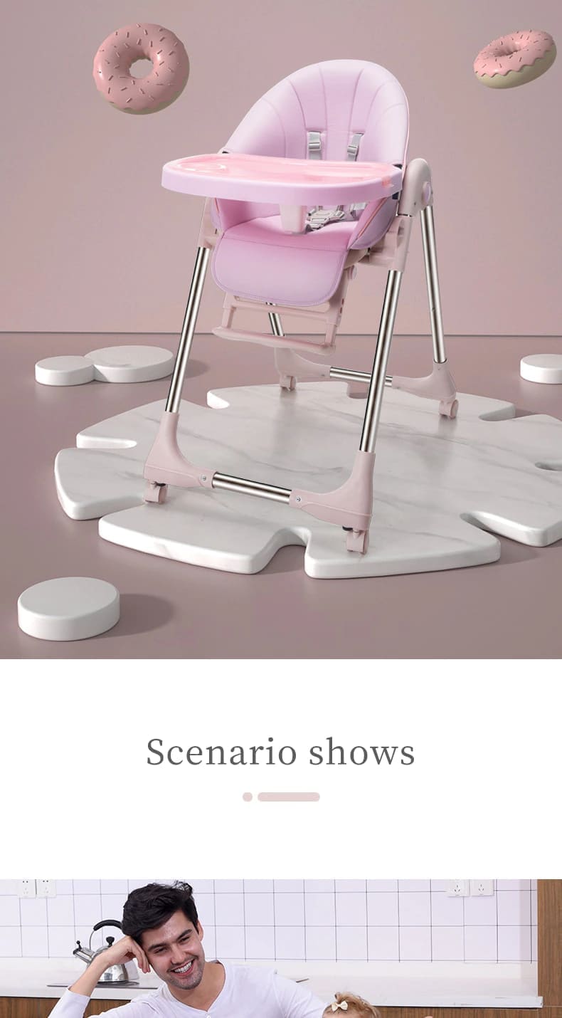 Portable and Lightweight Baby Booster Seat for on-the-go