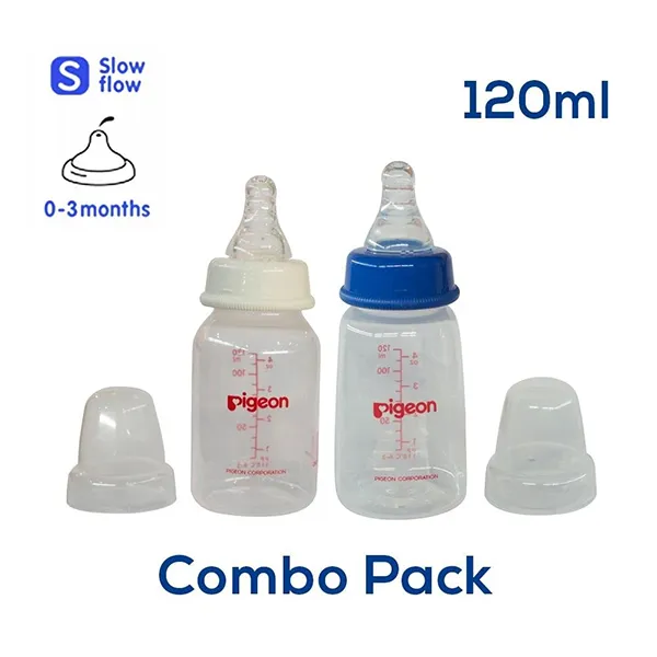 Buy Pigeon Peristaltic Baby Feeding Bottle 120ml