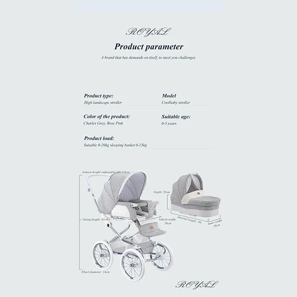Baby Stroller Bottom view