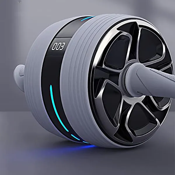 Buy 360° Fitness Abs roller with spring actuated self-rebound