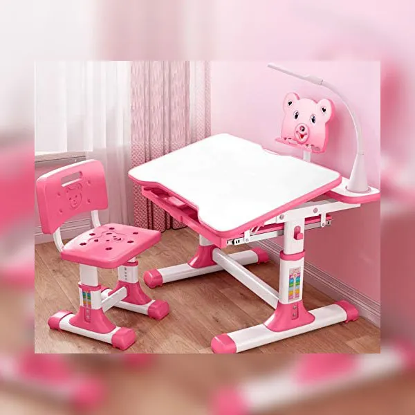 Multi-Functional Kids Study Table with Book Holder | StarAndDaisy