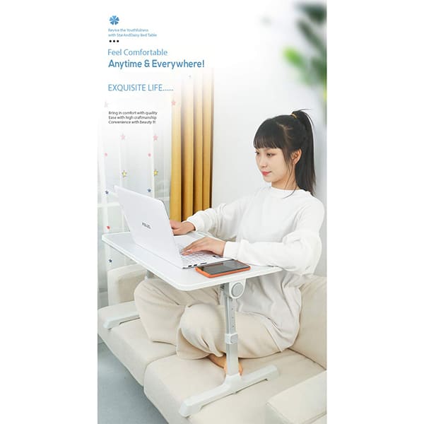 Multipurpose Foldable Laptop Table with USB Port StarAndDaisy