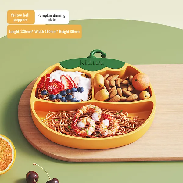 Baby Plates with Straw