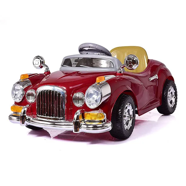 Vintage car Motorized Vehicles W/Remote Control for Kids 1 to 5 Years - Kids Vintage Car Motorized Vehicles