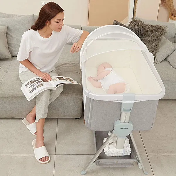 Buy Newborn Baby Crib Cot with Rocker Online India