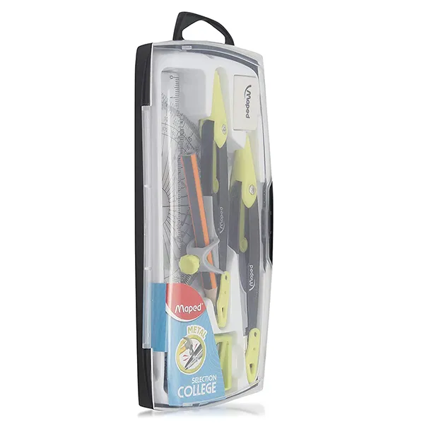 Buy Maped Metal Open Compass – 9 Pcs Set Online India