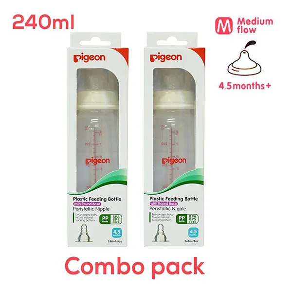 Pigeon Peristaltic Feeding Bottle set of 2