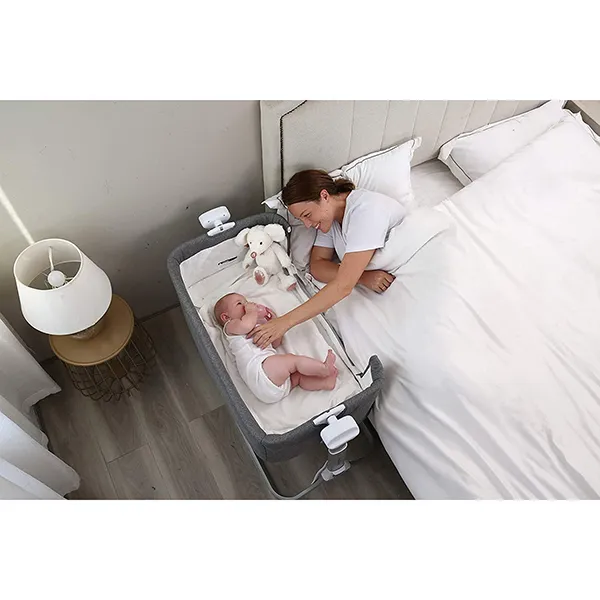 [Refurbished] Electric Swing Crib Cradle with Adjustable Height