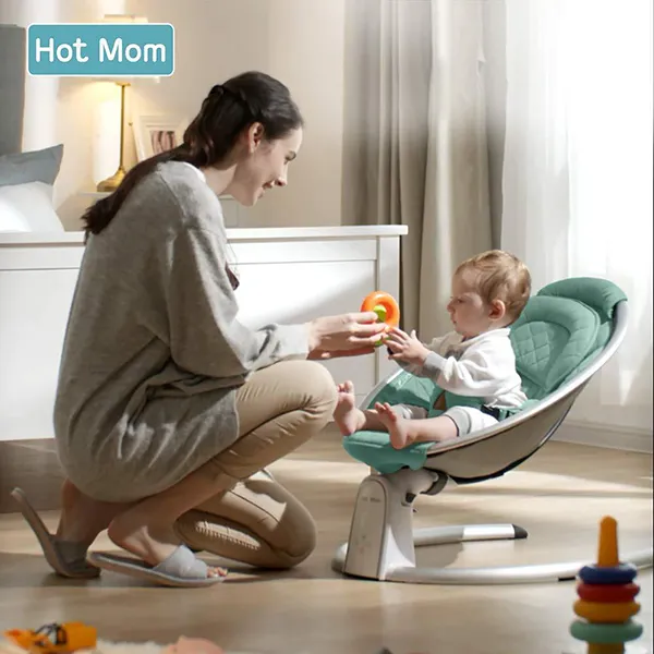 rocker for baby of hotmom