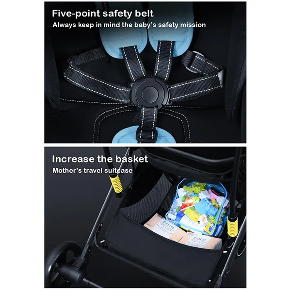 Coballe Smart Folding Luxury Stroller