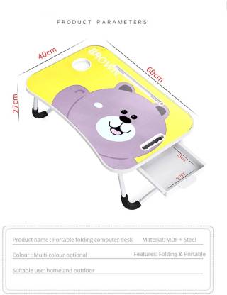 cartoon figure lap desk