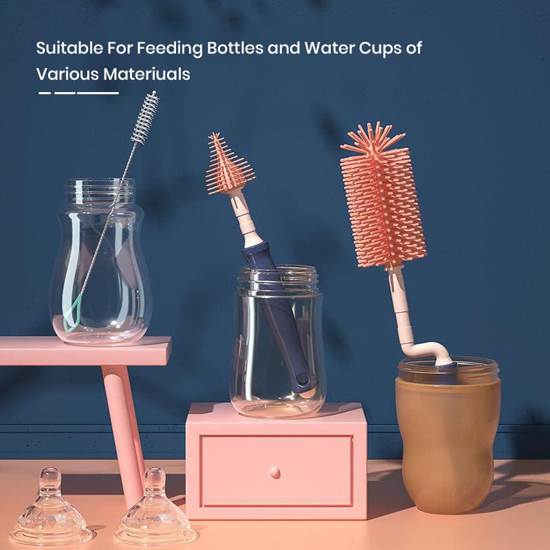All products of Fast Cleaner Silicone bottle brush set