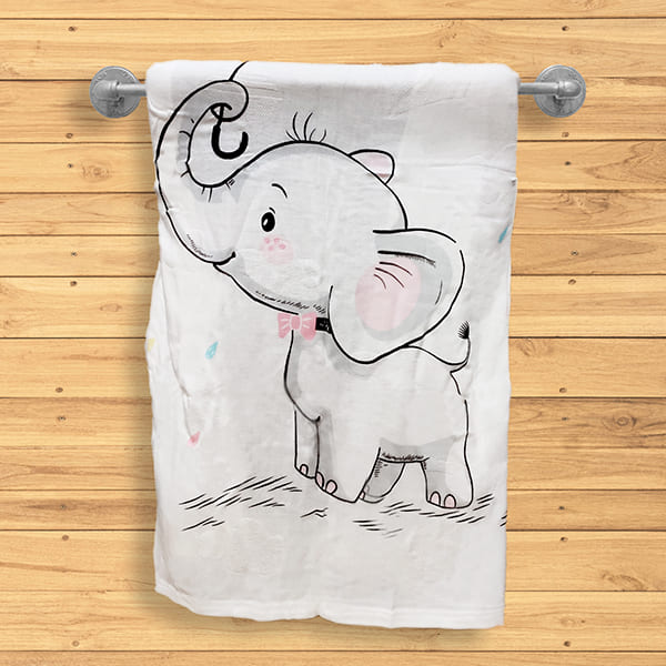 Casual Classic Cartoon Cotton Towel