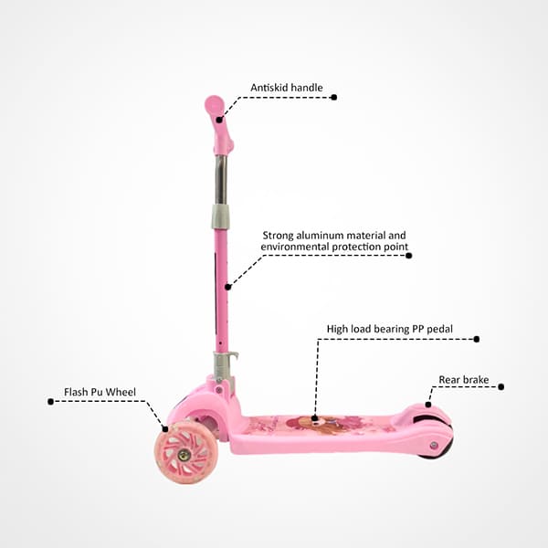 pink scooter
