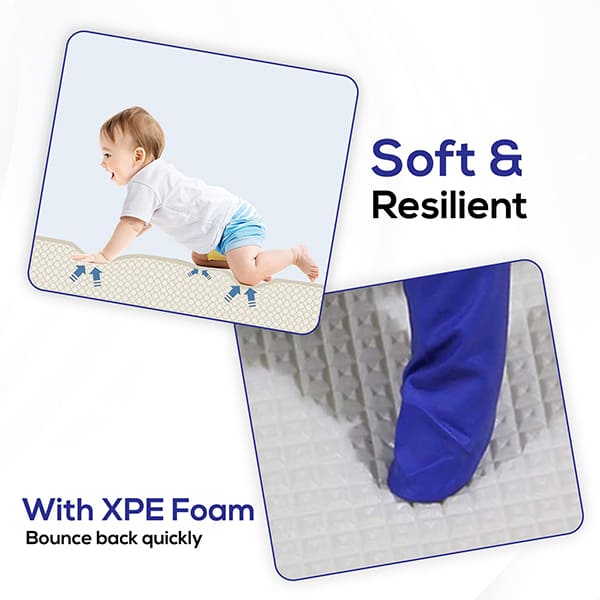 Foldable Baby Playmat for Compact Storage