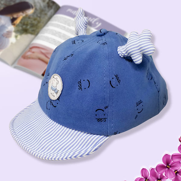 StarAndDaisy Kids Summer Cap (Upto 4 years kids – Blue)