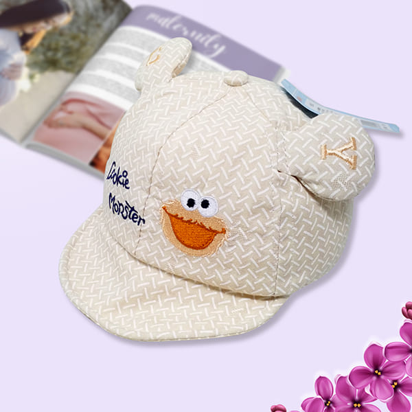 StarAndDaisy Kids Summer Cap (Upto 4 years kids – Cream)