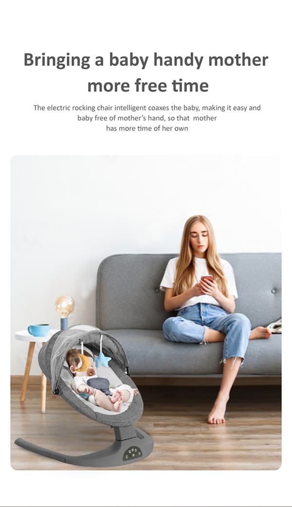 mother can relax when baby relax