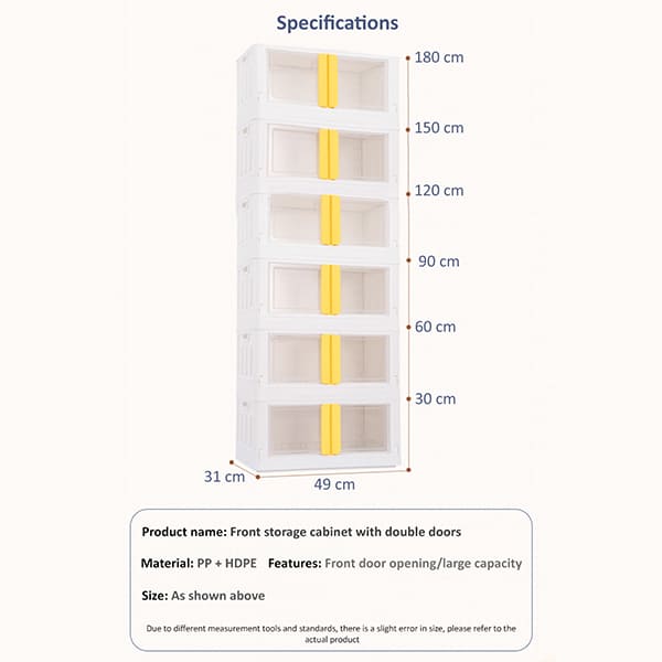StarAndDaisy Kids Wardrobe - Storage Cabinet - Portable Almira with Drawers & Convertible Design