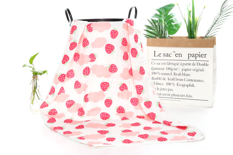 Pure organic Cotton Wrapped Swaddle and Blanket for Baby