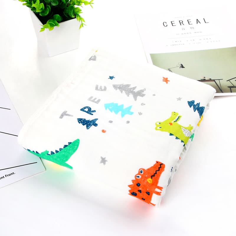 StarAndDaisy Swaddle Wrap Super Soft 100% Muslin Organic Cotton Blanket