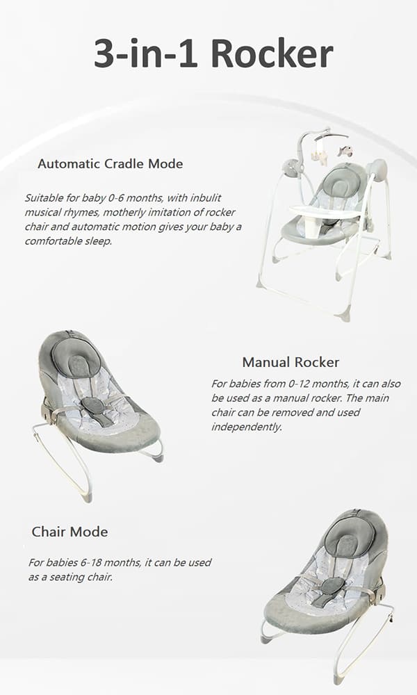 baby swing cradle