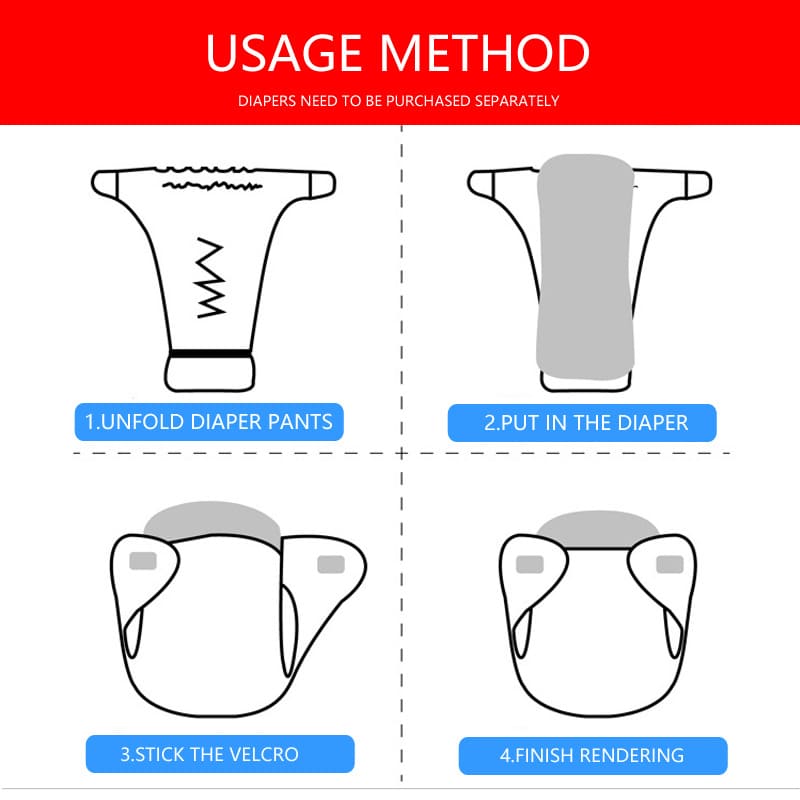 Organic Reusable & Washable Diapers