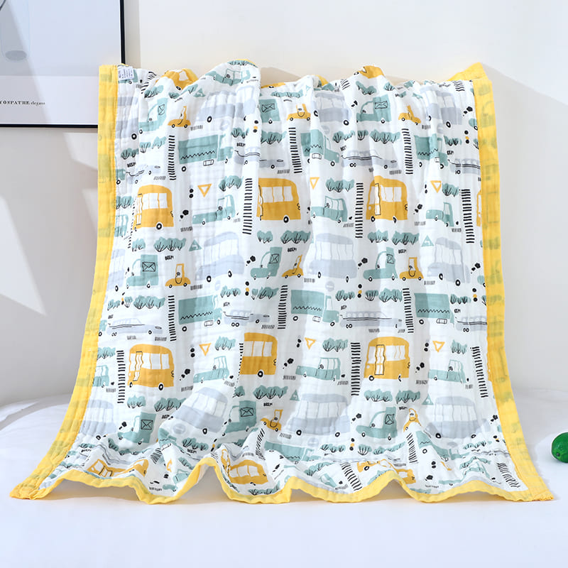 Cotton Organic Muslin Blanket