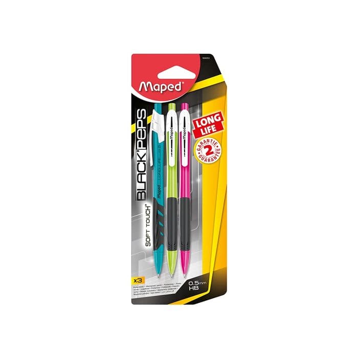 Maped Automatic Long Life Mechanical Pencils (0.5 mm)