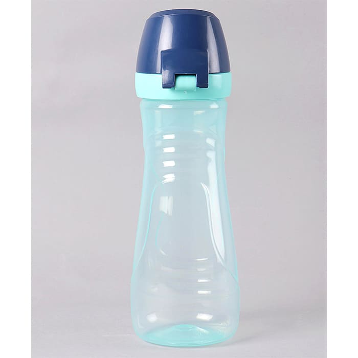 Concept Water Bottle 430ml Blue Cap & Green Body
