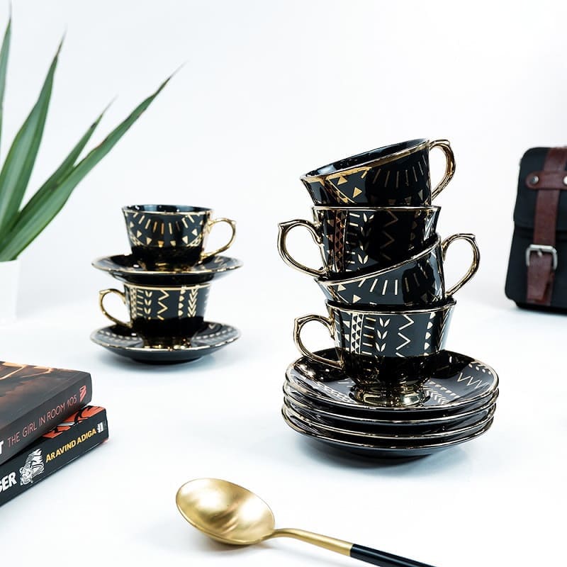 Antique Cup And Saucer Set