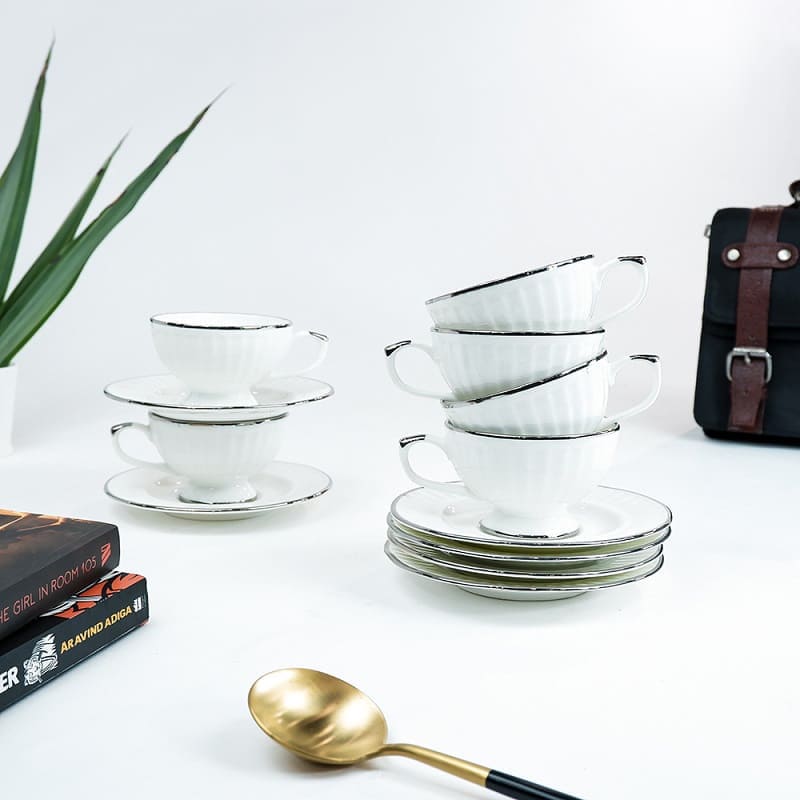 Teacups With Saucers