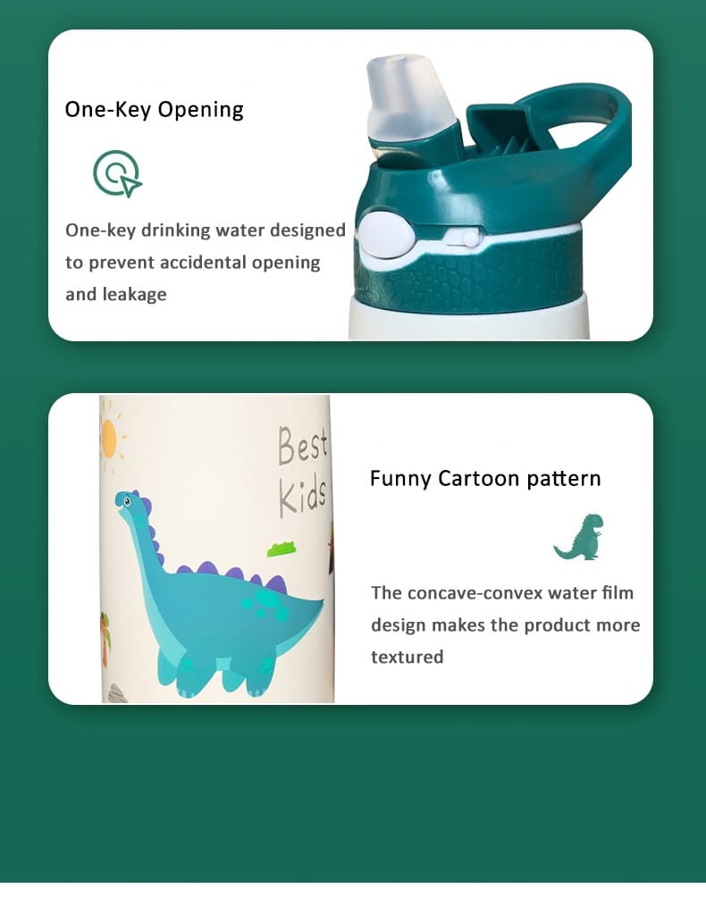 Kids Thermos Water Bottle