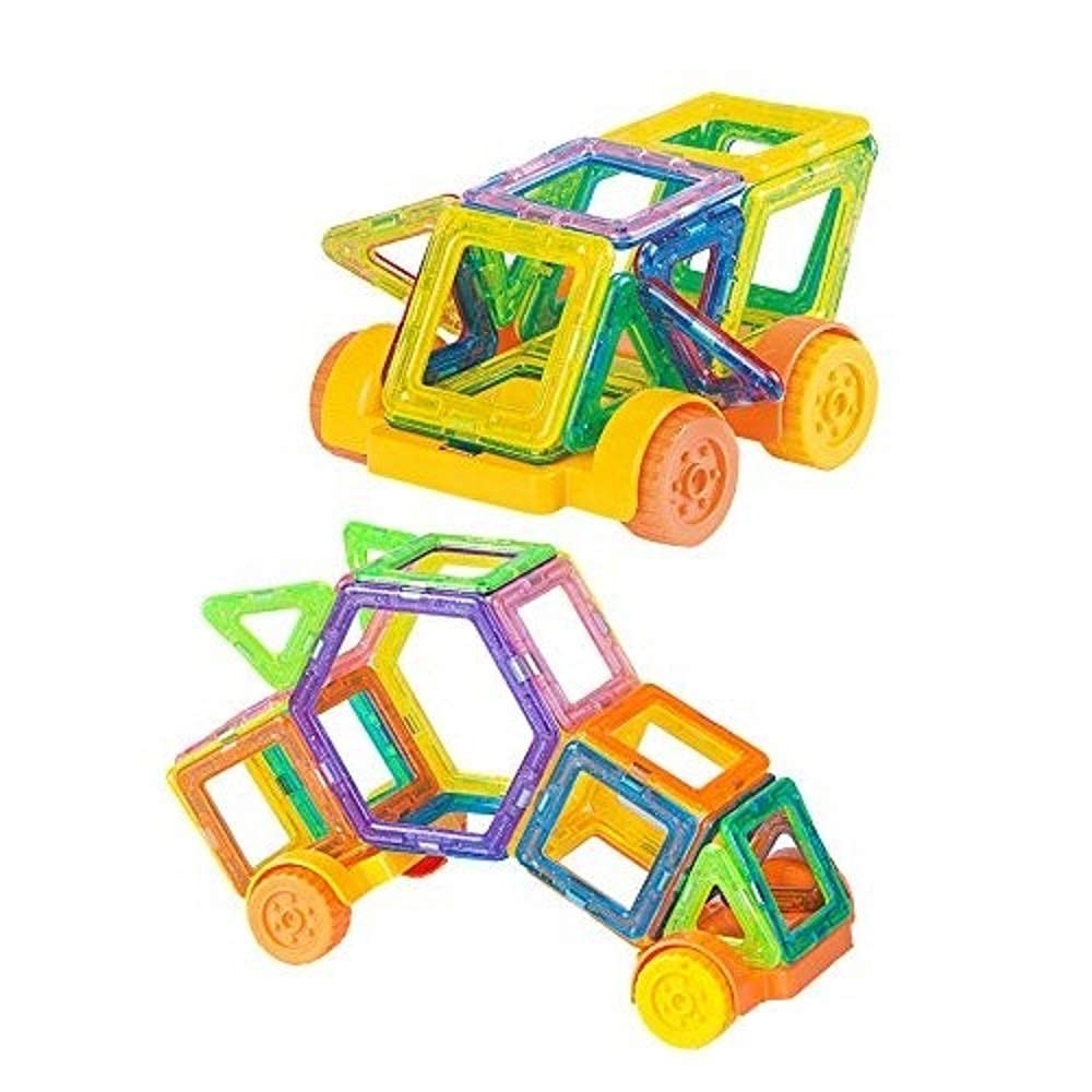 structure made by Magnetic Multicolor 3D Blocks