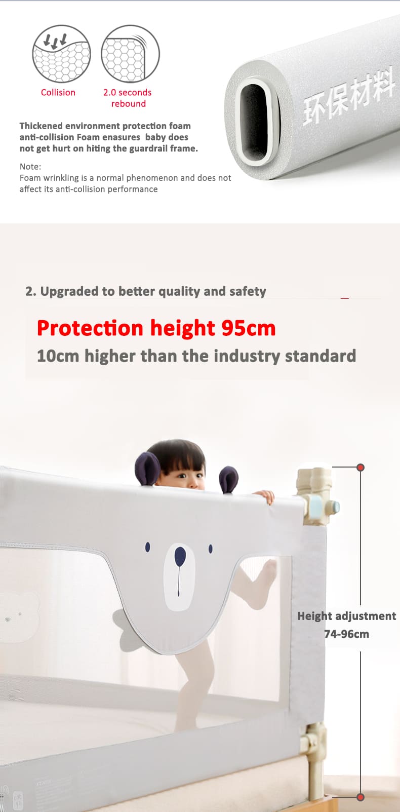 safety guard rails for beds