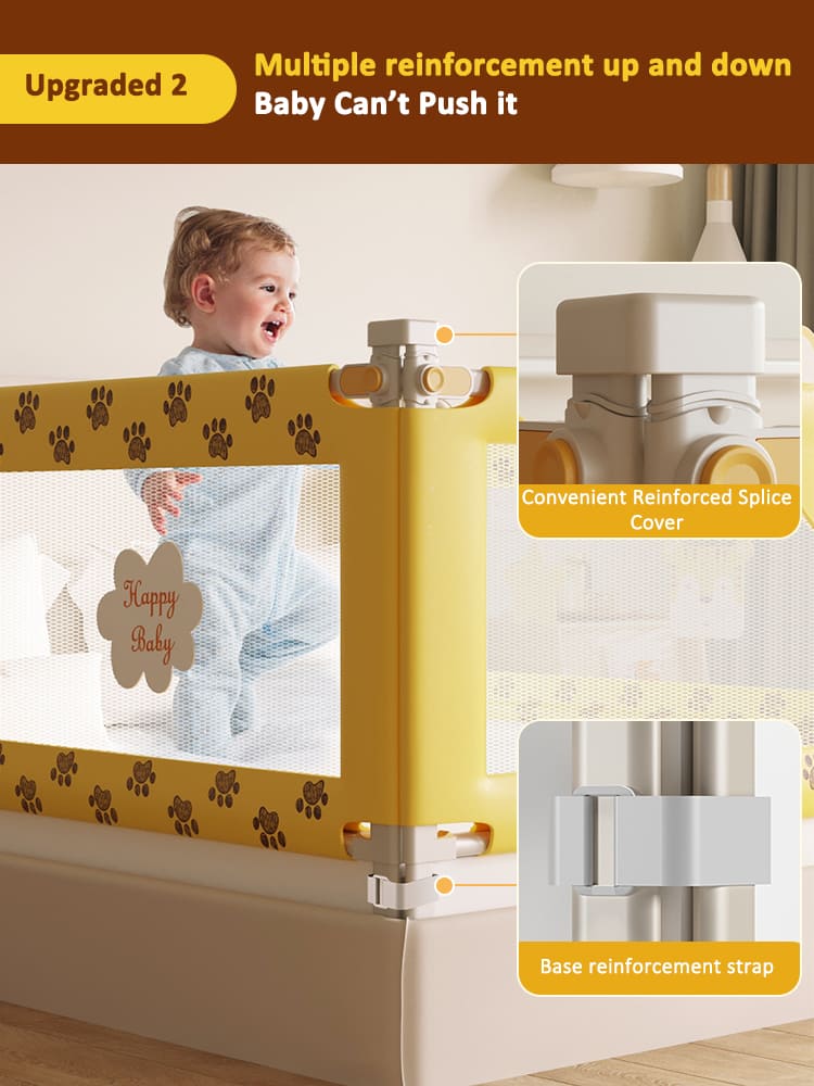 double bed guard rail