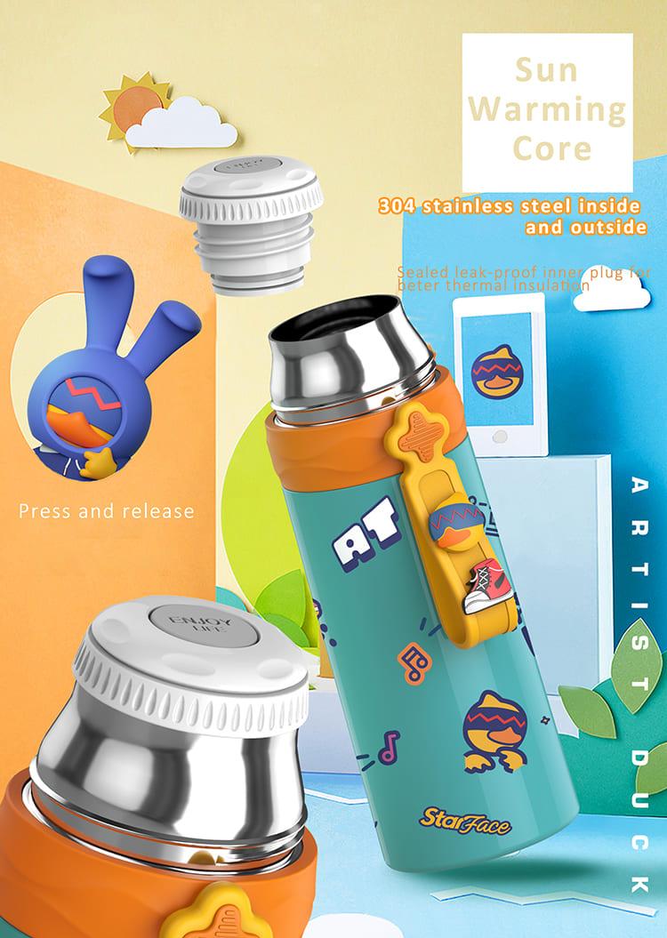 Water Flask for School Kids