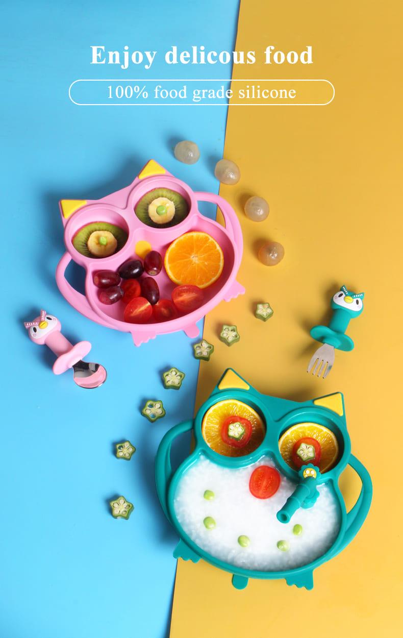 suction silicone plate