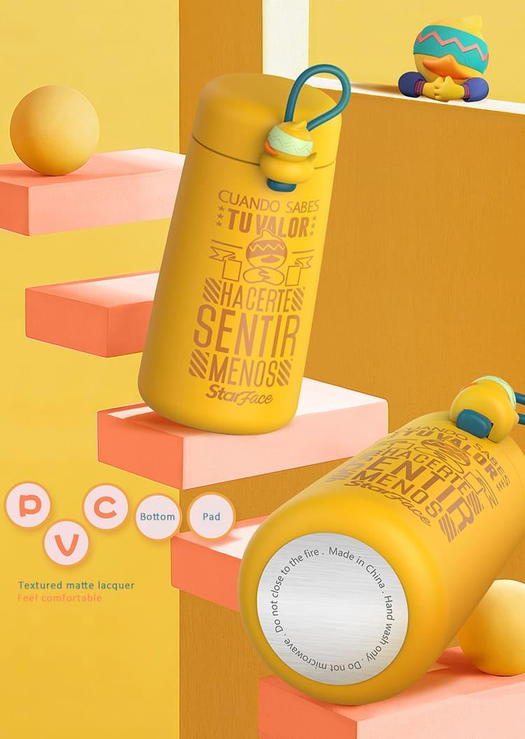 BPA Free Insulated Water Bottle yellow